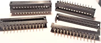 50-Pack IDC 2X13 26 Pins 2.54mm Pitch Male Transition Dual Row Plugs for Flat Ribbon Cable, 50-PK FD 26P