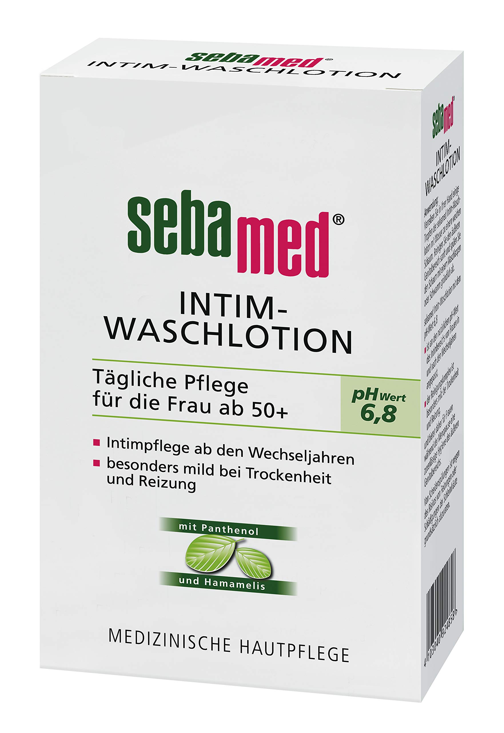 Sebamed Zestaw 2 balsamów do mycia intymnego o pH 6,8 200 ML, Metal