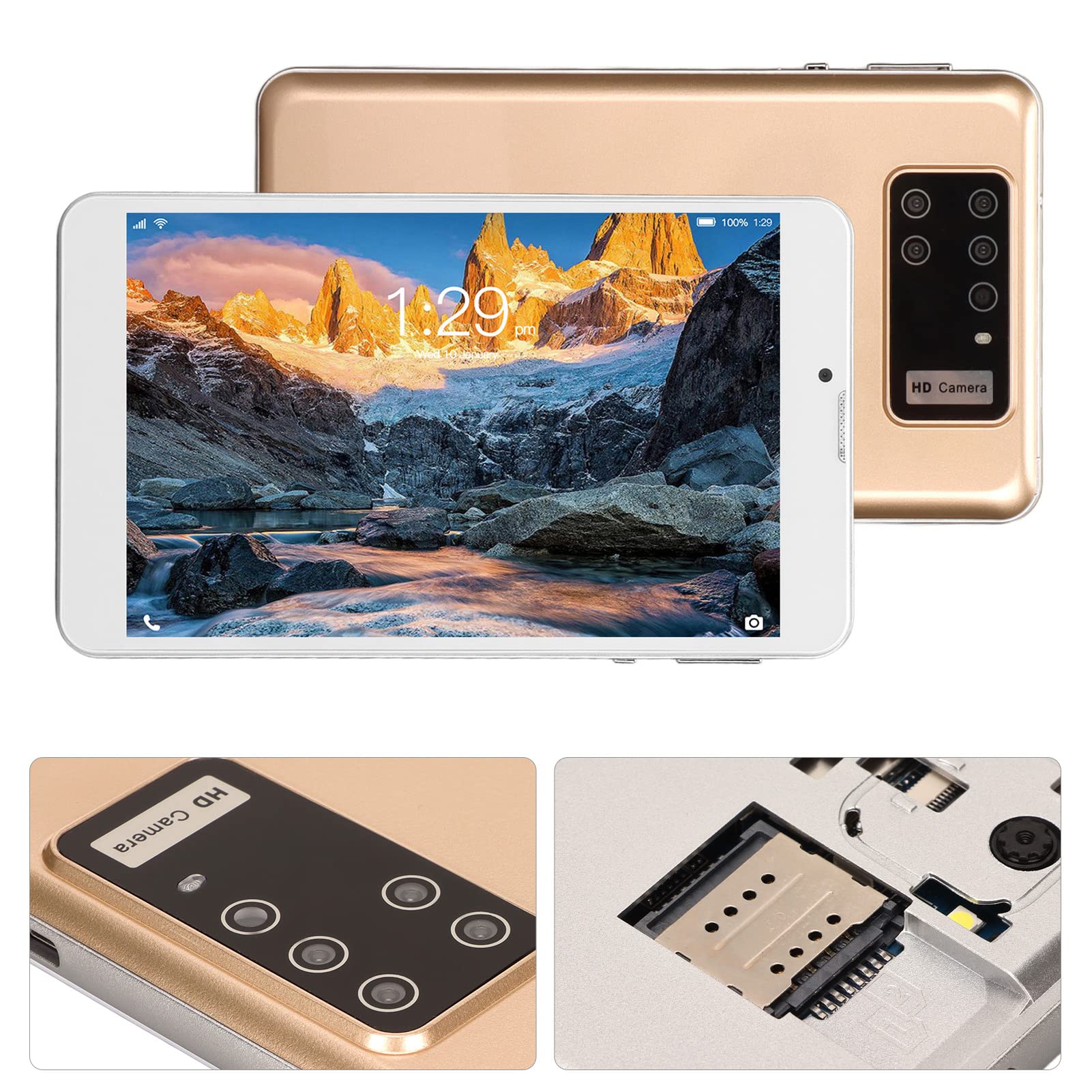 Amazon.co.jp: 7インチタブレット、1200X1920 HD IPSディスプレイ、8