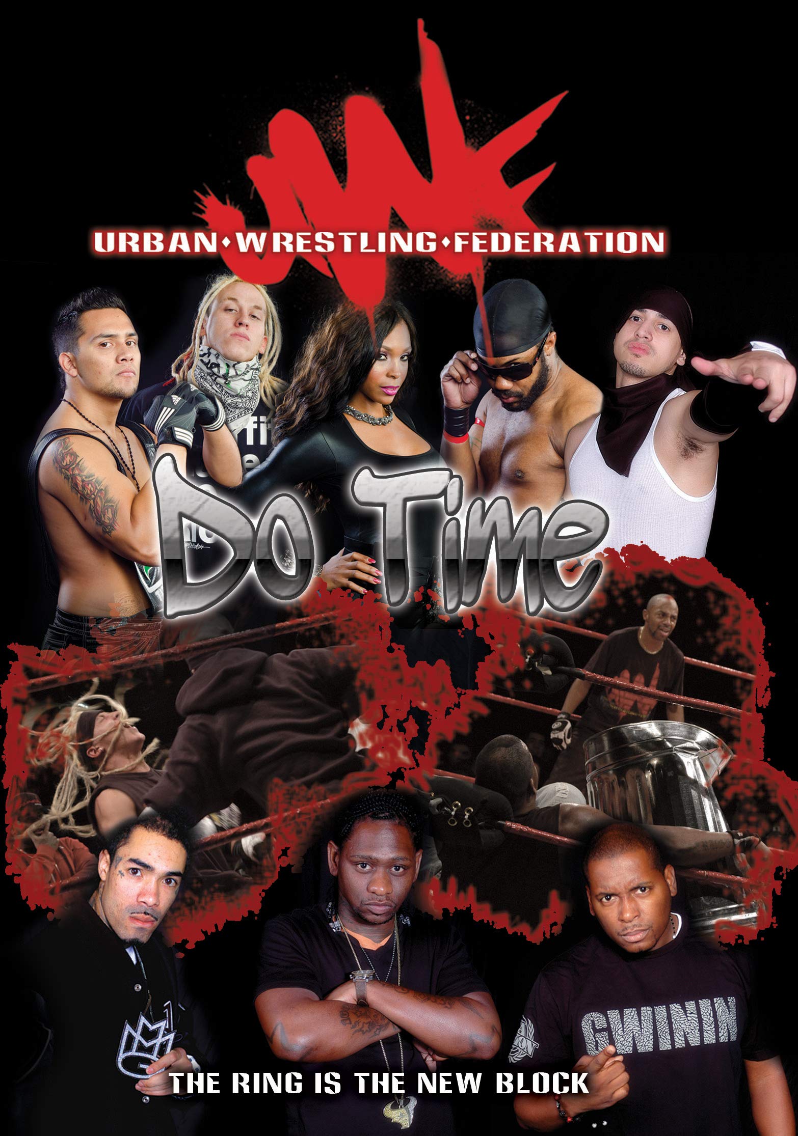 Urban Wrestling Federation Do Time DVD de lucha estadounidense para tus noches de acción