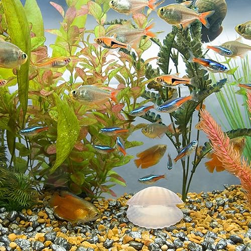 Miniatura 7 de ARTIBETTER Decoración para el hogar, figura de cristal, decoración de océano, playa, conchas marinas, acuario, adornos para mesa de regalo de boda,