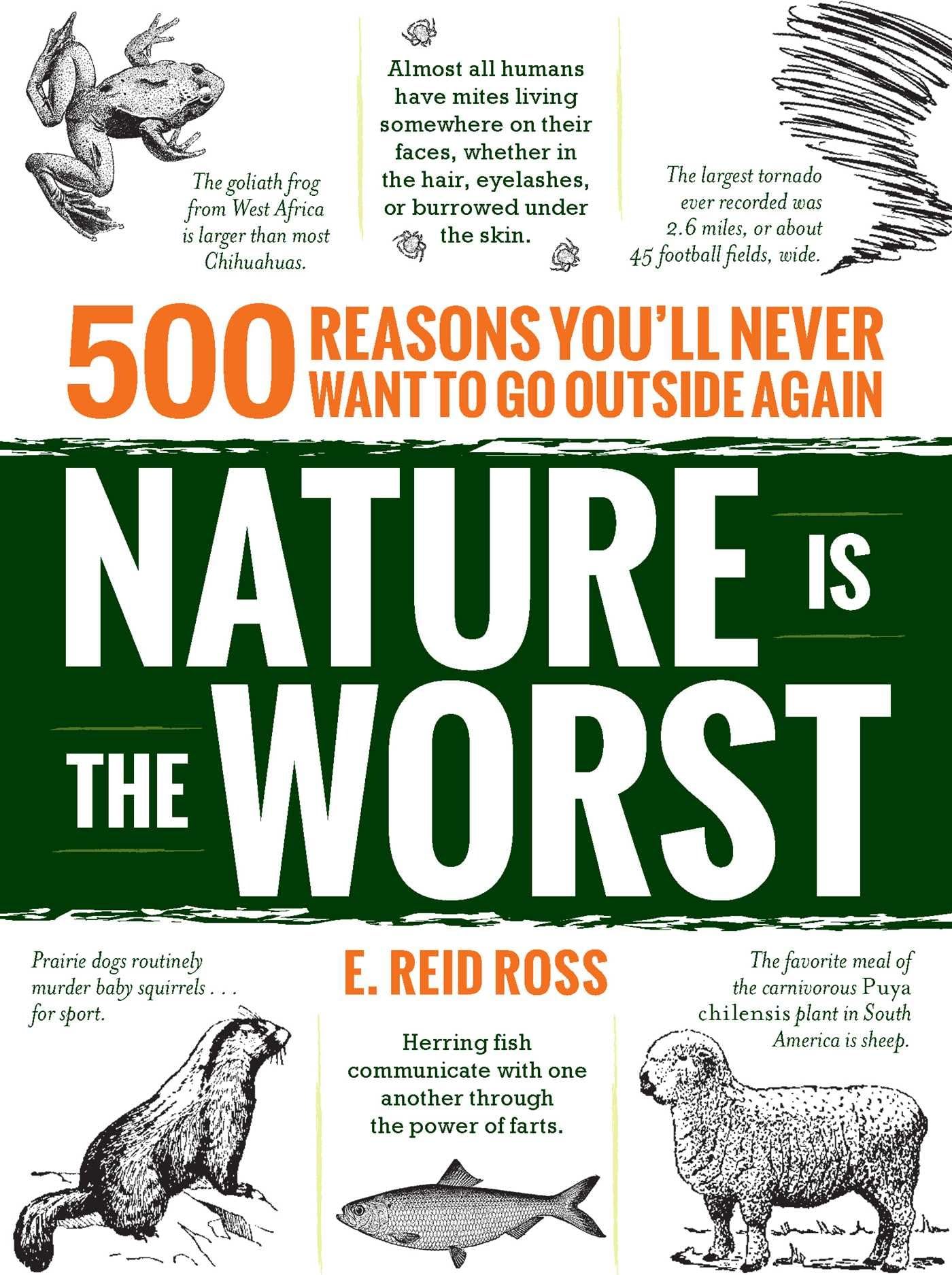 Nature is the Worst: 500 reasons you'll never want to go outside again