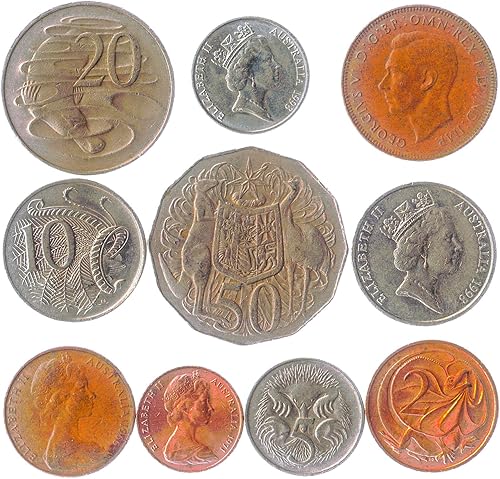 Miniatura 205 de Turquía 10 Monedas Mixtas Moneda Turca Antigua Kurus Bin Lira Desde 1957