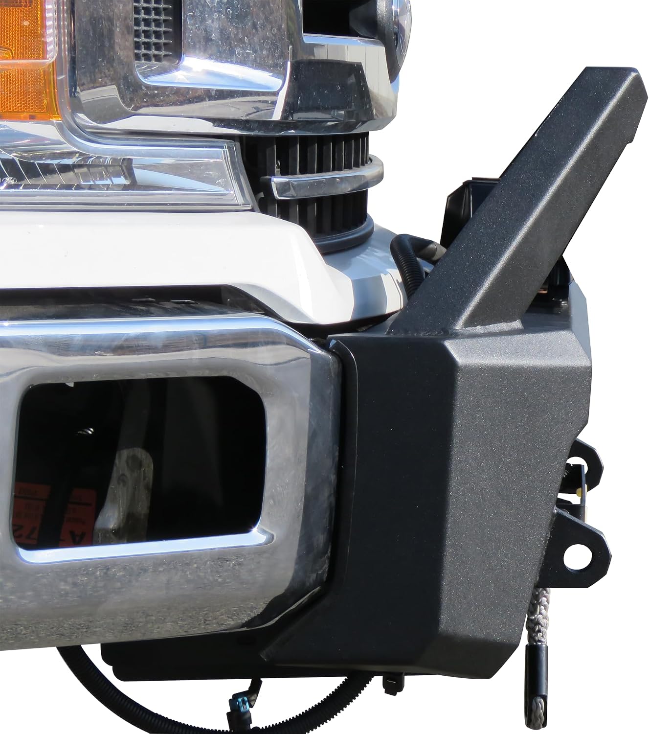 Black Horse Armour III Heavy Duty Front Winch Bumper Textured Black Compatible with 2018-2020 Ford F-150(Excl. 2020 Diesel models)-AR3HD41NL