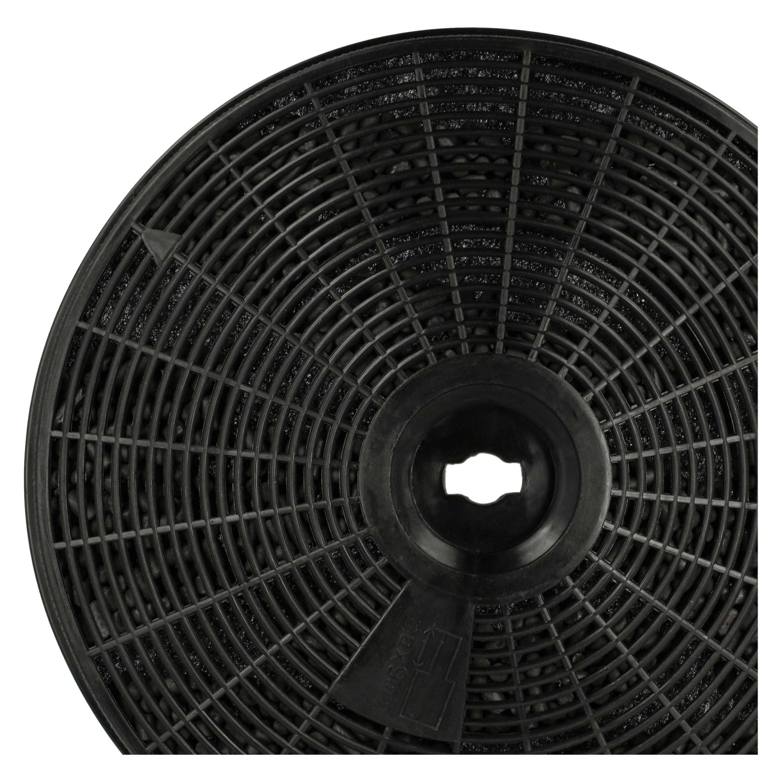 vhbw 4x Filtro a carboni attivi sostituisce Gorenje 127024 per cappe aspiranti - 20 cm