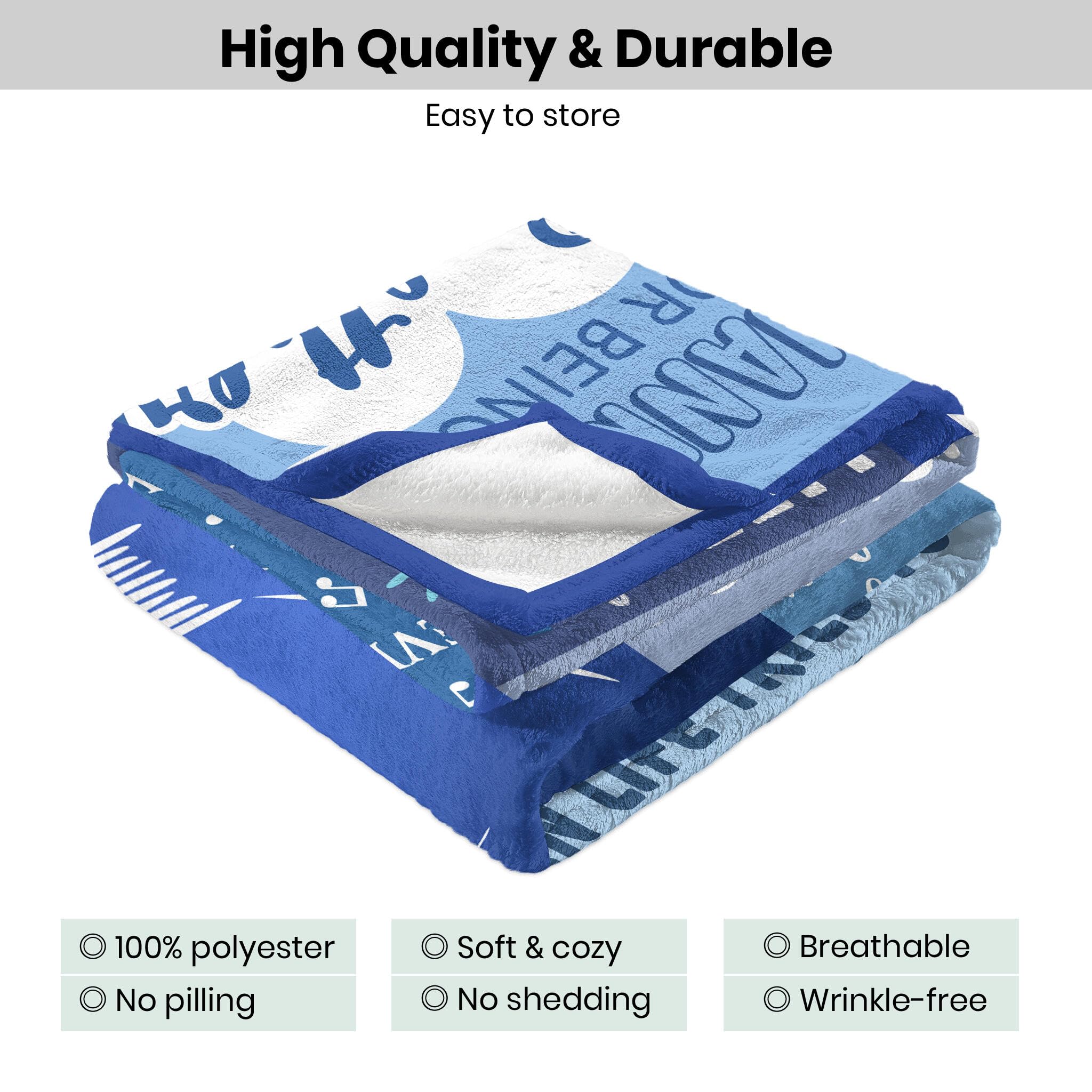 Gifts For Brother Adult, Birthday Gifts For Brother From Brother Sister My Brother Gifs Fathers Day Christmas Blanket 60x50 - View #2