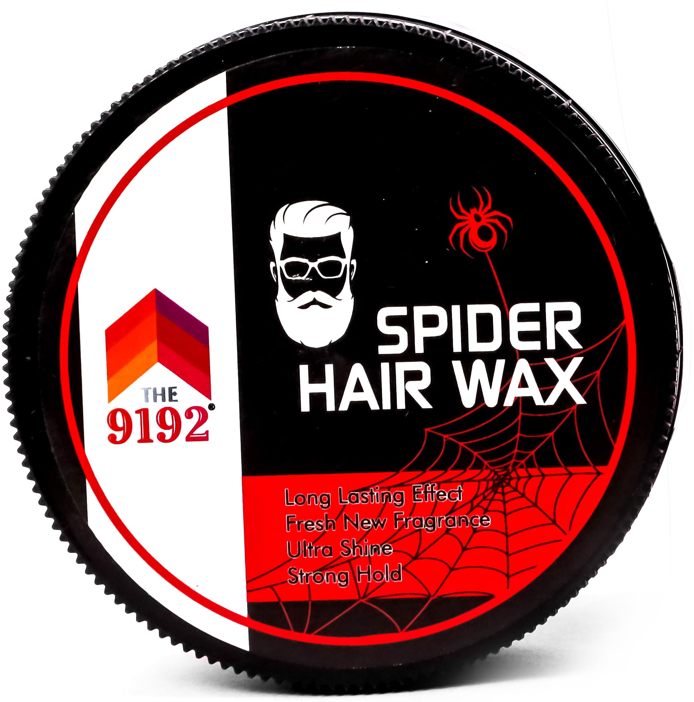 THE 9192 Spider Hair Wax: Strong Hold & Matte Finish - 100ml Jar (Non-Sticky & Easy-to-Wash) (3)