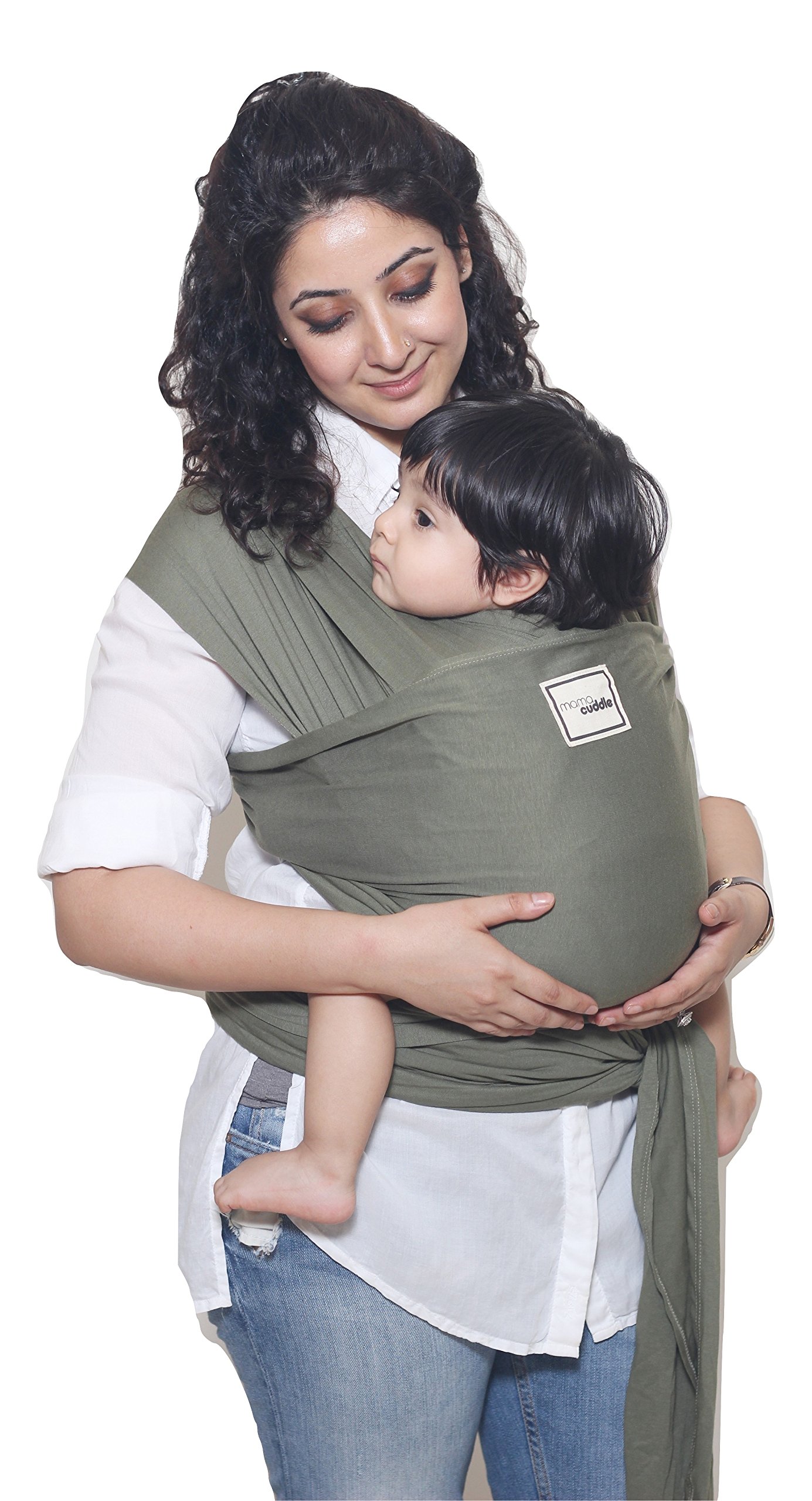 Mama Cuddle Super Soft Lightweight Baby Sling Stretchy Wrap