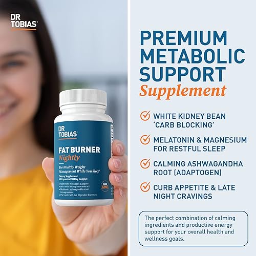 Miniatura 4 de Dr. Tobias Colon Everyday Health & Fat Burner Nightly - Bebida diaria de fibra y apoyo para el metabolismo nocturno - Ayuda a frenar los antojos y