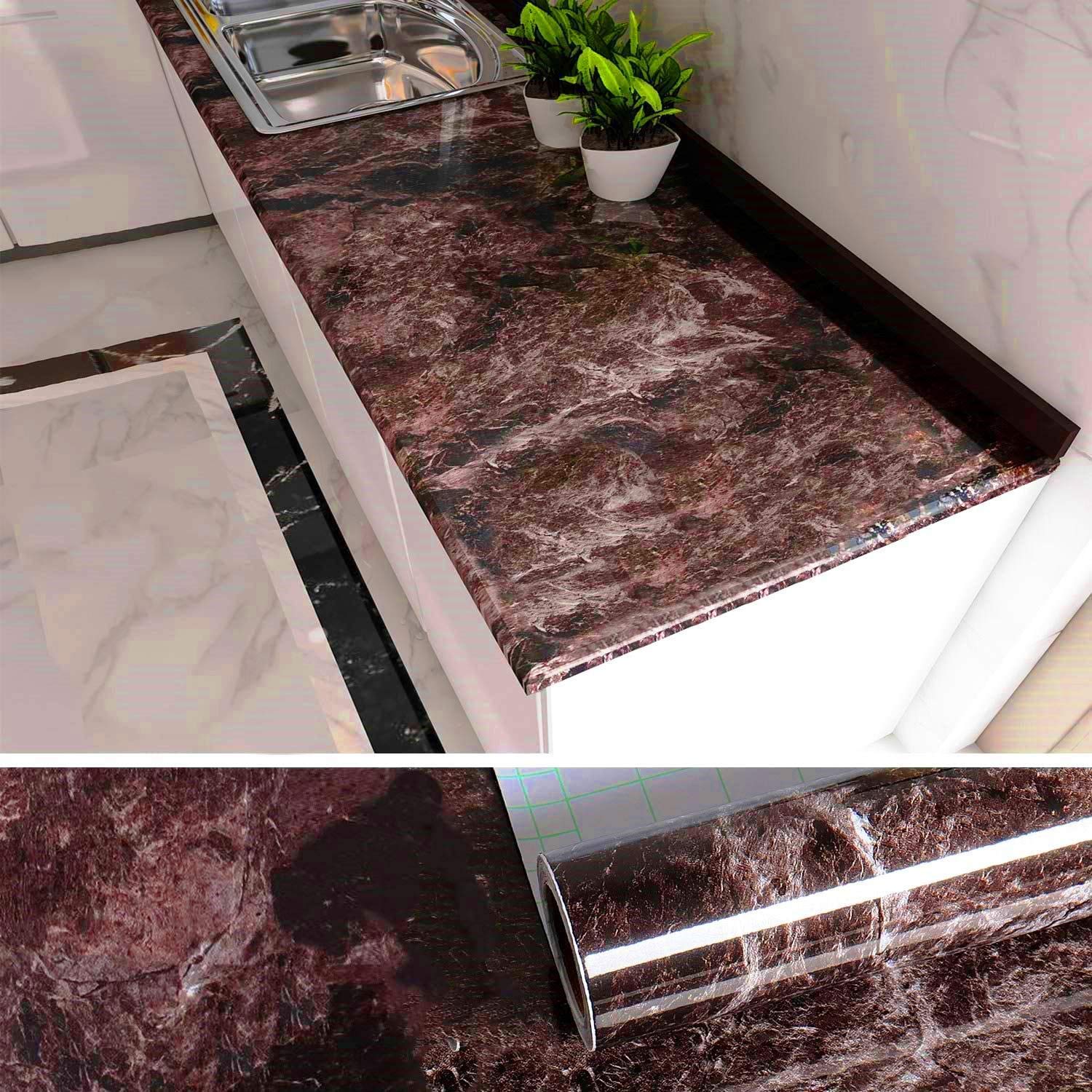 See full amazon price history chart for Horianzo 3 Meter Marble Wallpaper for Kitchen Furniture,Walls, Table top, Kitchen Slab, Floor, Wallpapers for cupboards, Door Sticker (PVC Sandstone, 60 * 300cm) Horianzo 3 Meter Marble Wallpaper for Kitchen Furniture,Walls, Table top, Kitchen Slab, Floor, Wallpapers for cupboards, Door Sticker (PVC Sandstone, 60 * 300cm) (B09N3YPN5M) Amazon Price History, Amazon Price Tracker