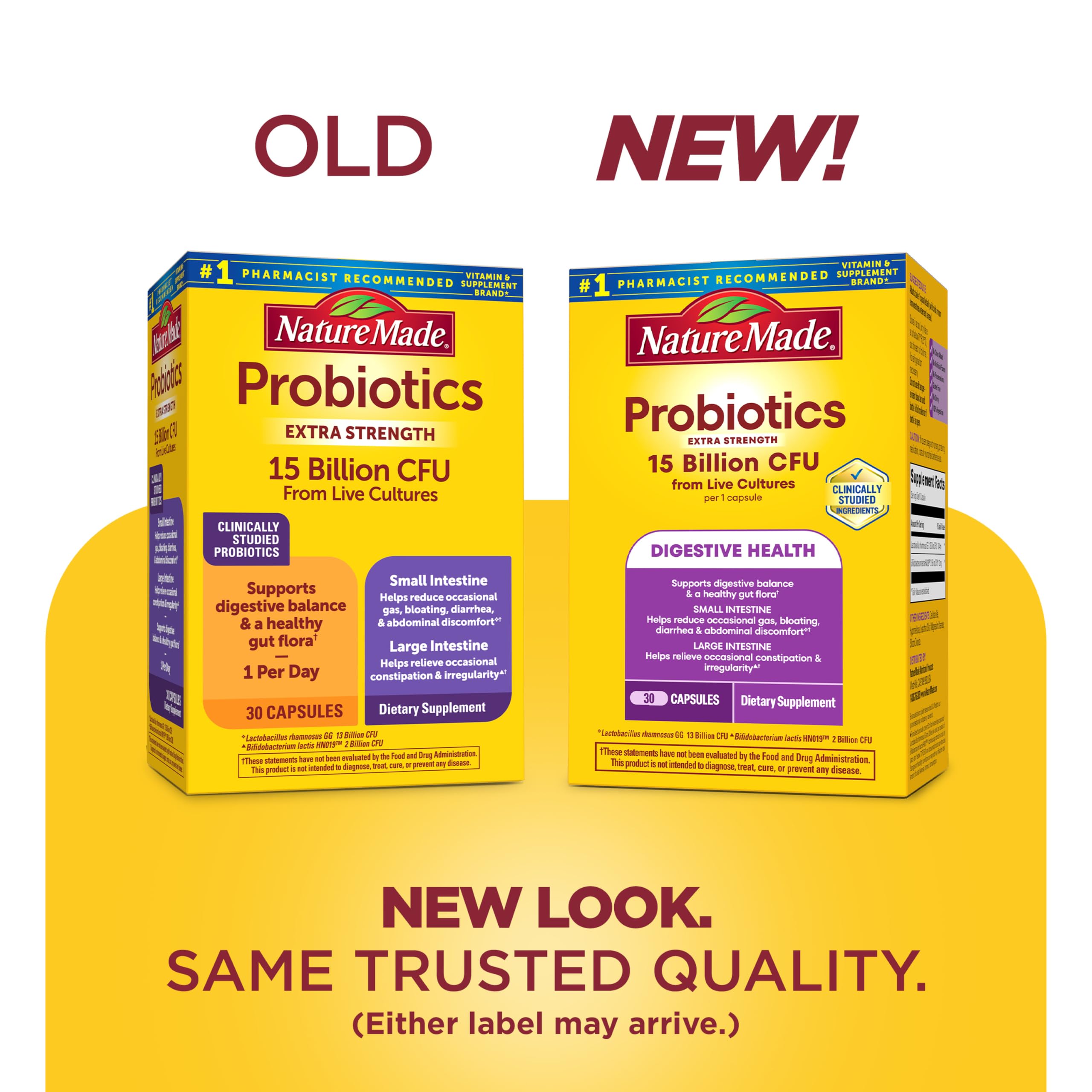 Nature Made Probiotics for Digestive Health, 30 Probiotic Capsules — Amazon image 2