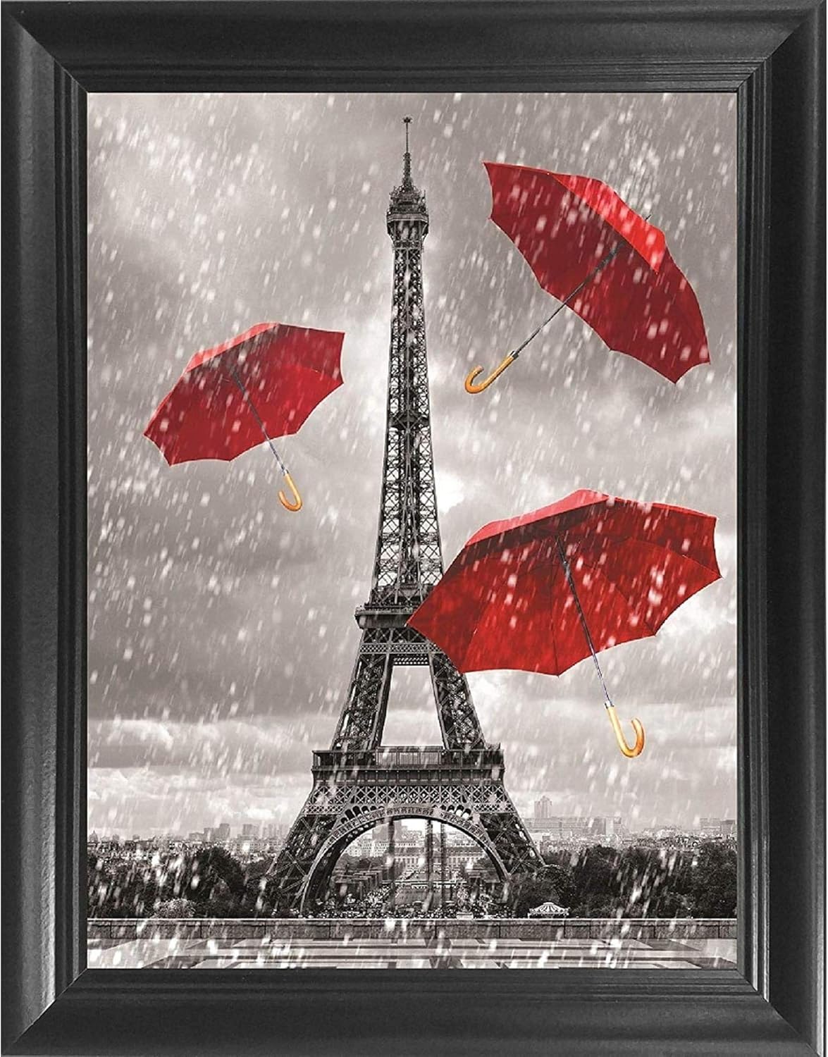 Eiffel Tower 3D Poster Wall Art