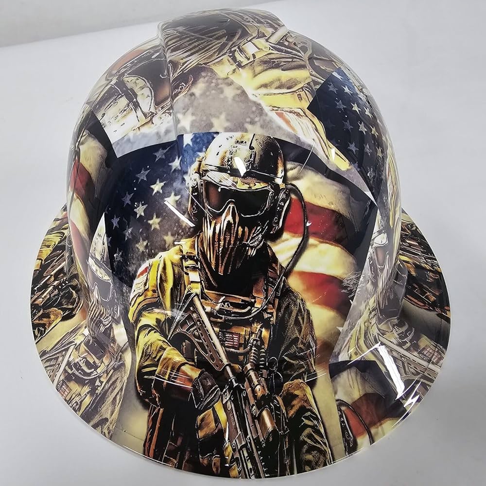 Wet Works Imaging Customized Pyramex Full Brim American