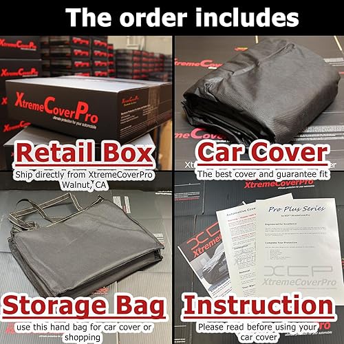 Miniatura 7 de Funda de coche para Toyota Tacoma doble cabina de 5 pies XTREMECOVERPRO PRO Series Plus Series negro 2005 2006 2007 2008 2009 2010 2011