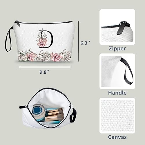 Miniatura 2 de ARIOSEY Bolsa de maquillaje personalizada, regalos de mujer para cumpleaños, neceser de viaje, bolsa de maquillaje para bolso, regalos de Navidad