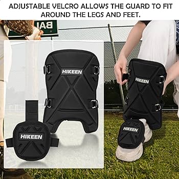 Amazon | Hikeen 野球 フットガードセット 調整可能なストラップ
