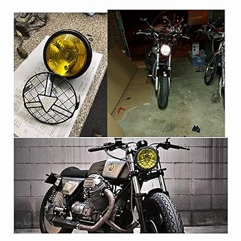Amazon | JIAHER バイク ヘッドライト 6.5インチ + バイク