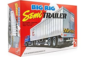AMT Skill 3 Model Kit: Premium Semi Truck Model Assembly Kit