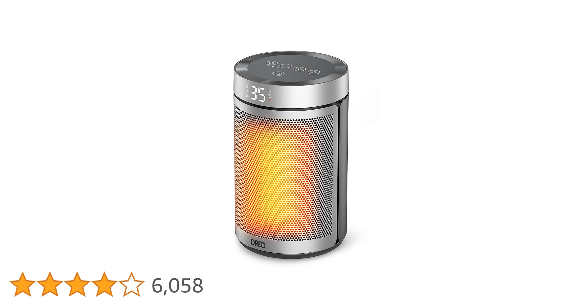 Dreo ヒーター セラミックヒーター 電気ファンヒーター 2秒速暖 Amazon | Dreo セラミックヒーター 電気ストーブ 2秒速暖 ファン