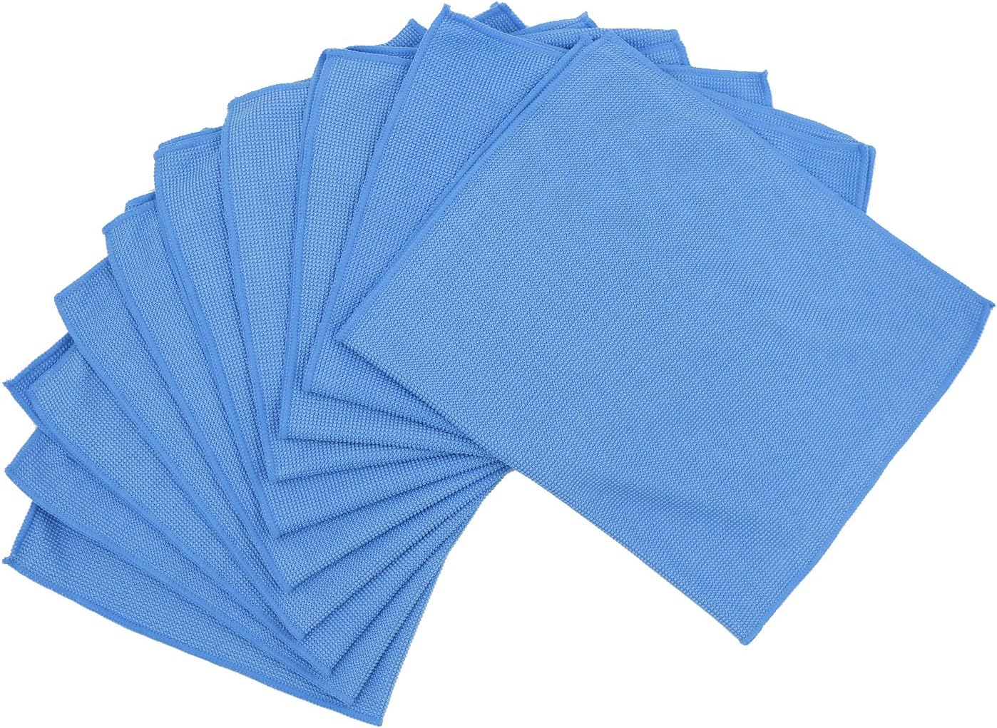 Best Kitchen Dish Car Clean Clean Windows & Mirrors Without Chemicals 3MM Microfiber Cleaning Cloth - 10 Pack