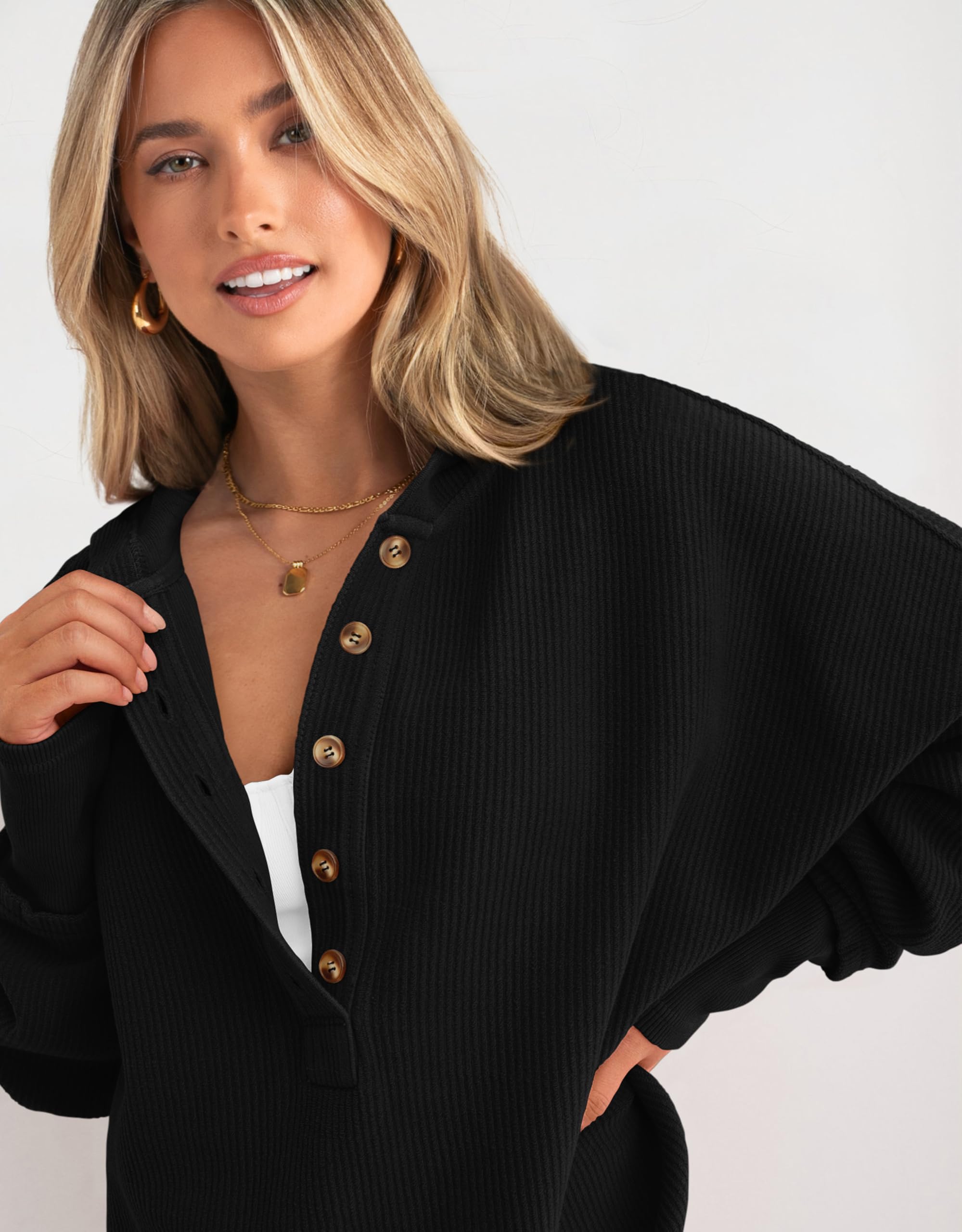 PRETTYGARDEN Damen Pc022 Kapuzen-Sweatshirt (1er Pack)