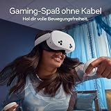 Meta Quest 3S 128 Go | Casque VR — 33% de mémoire en Plus — 2 x Plus de Performance Graphique — Réalité virtuelle sans Fil — Pack Gorilla Tag Cardboard Monkenaut — Exclusivité Amazon - 2