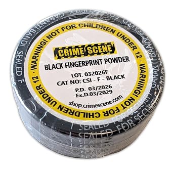 Classroom Fingerprint Kit - Serves 4 Work Groups of Students - Lift at Least 100 Fingerprints (Black)