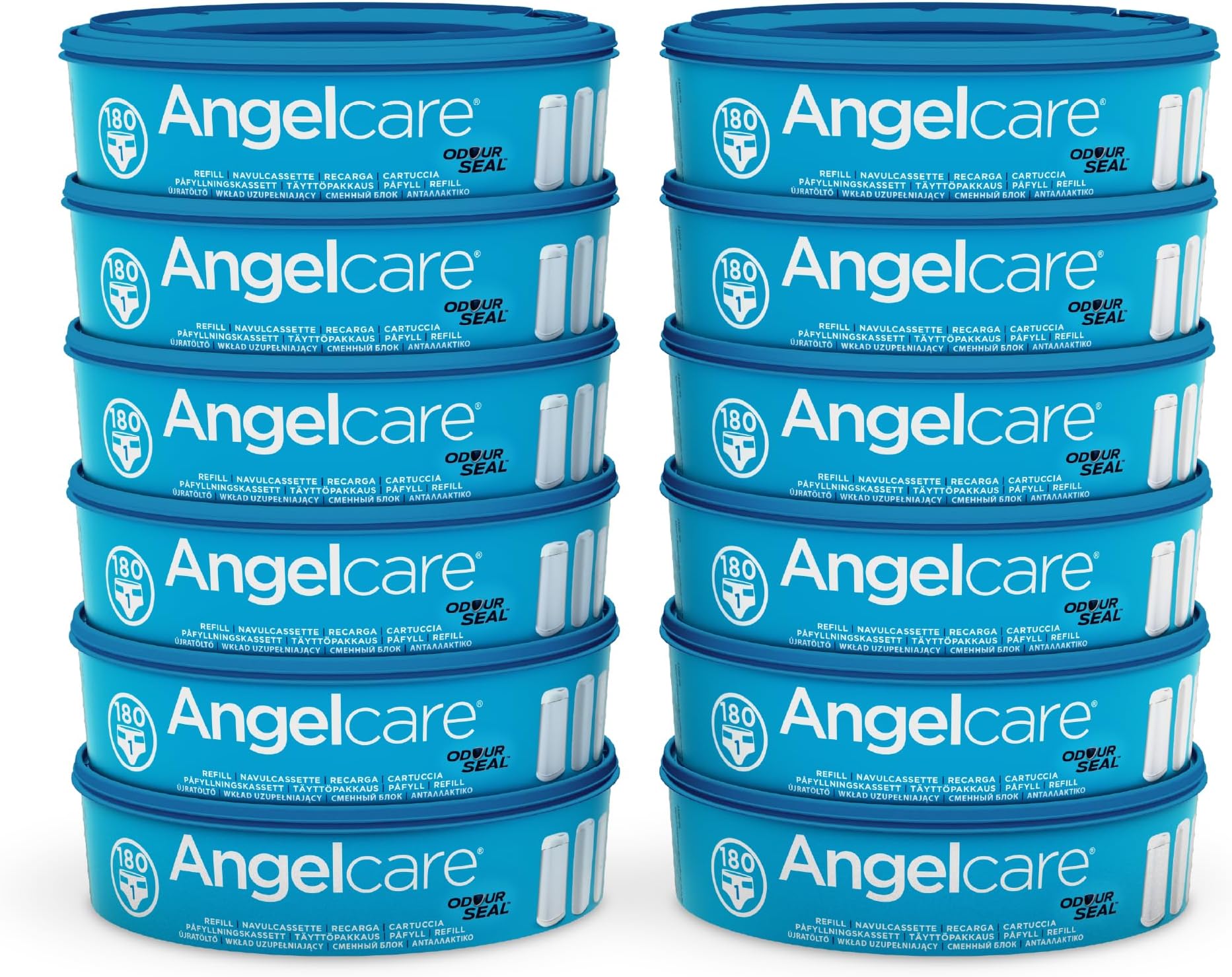 Angelcare Refill Cassettes - Pack of 12, AC1112