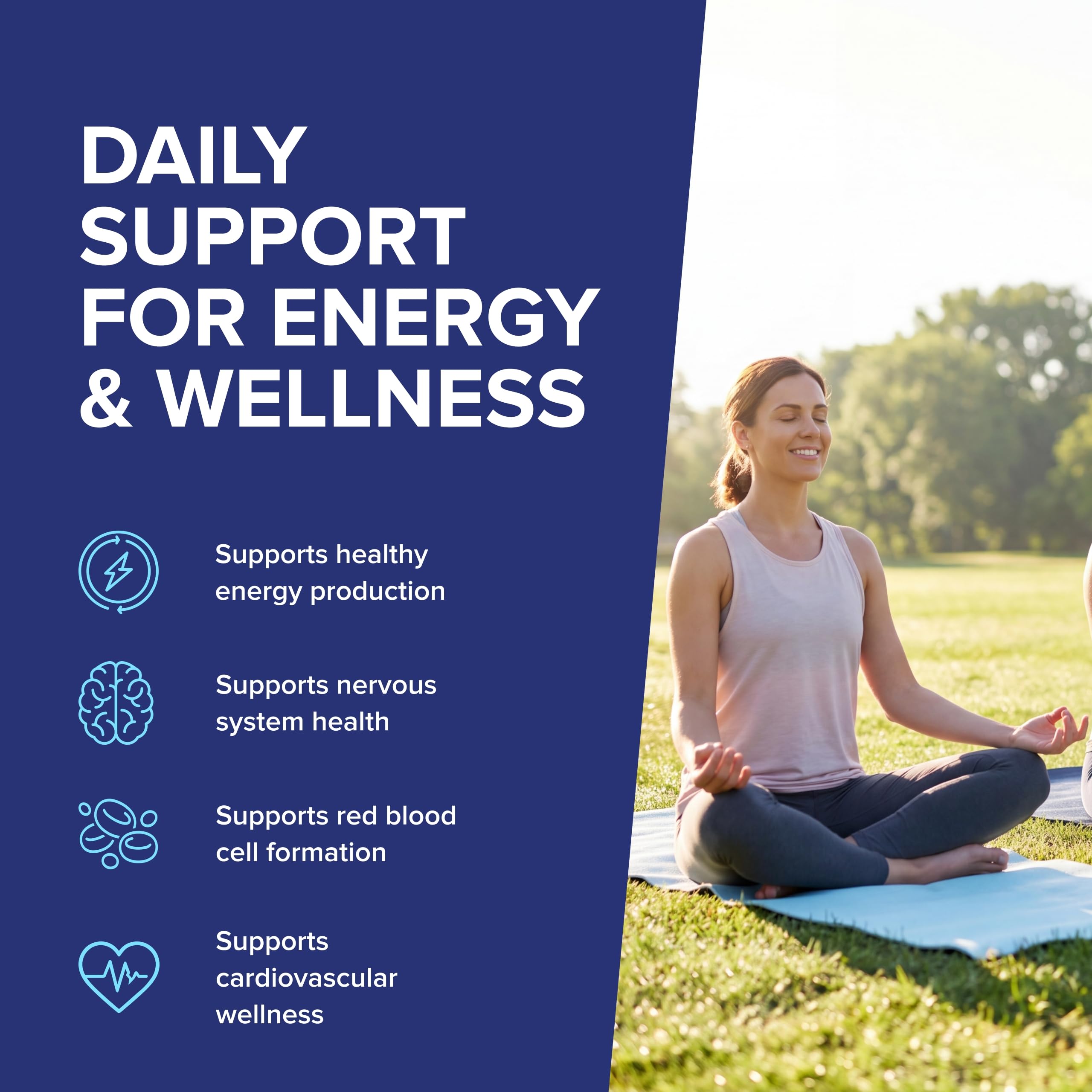 Superior Source No Shot B-12 1,000 mcg, B-6, Folic Acid 800 mcg, 60 Ct — Amazon image 3