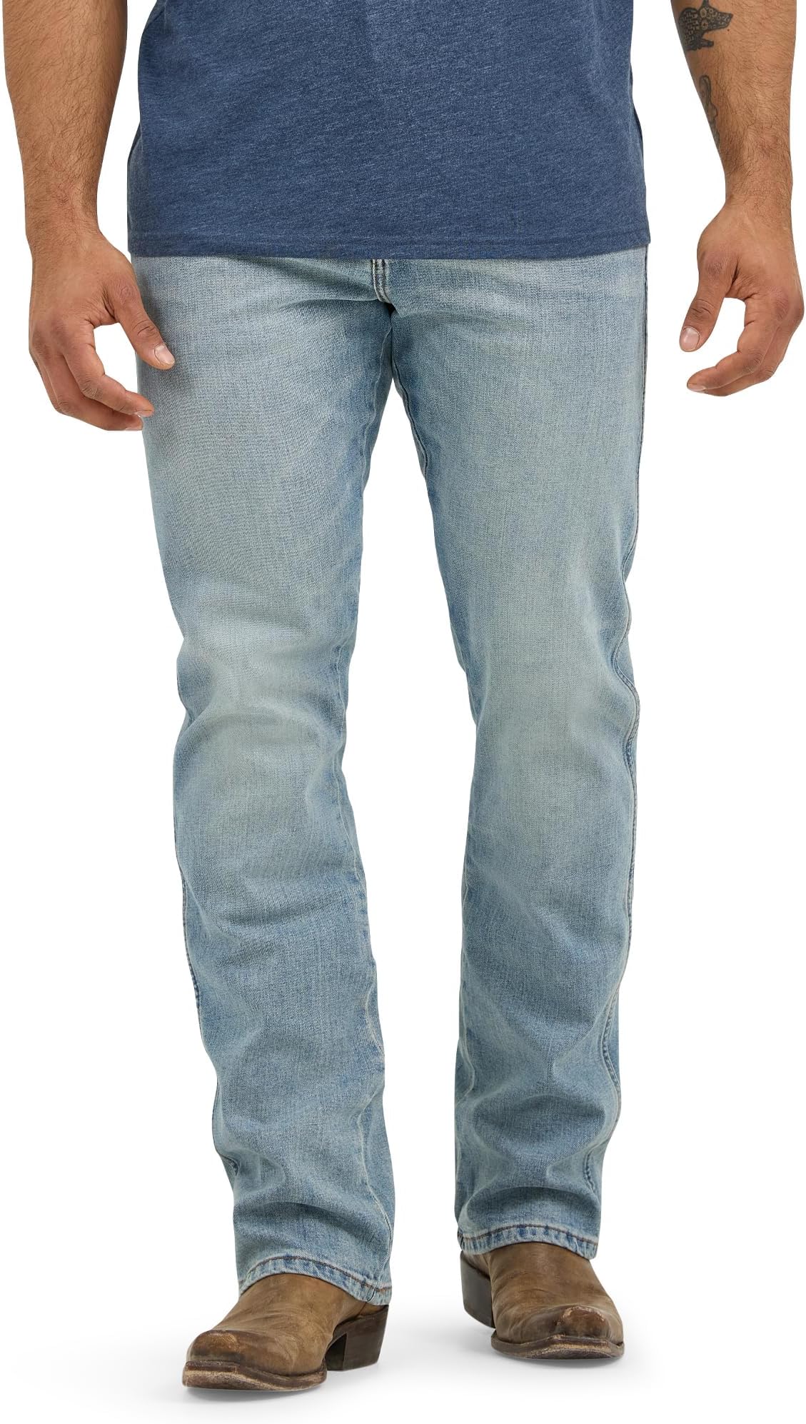 Men's Retro Slim Fit Boot Cut Jean