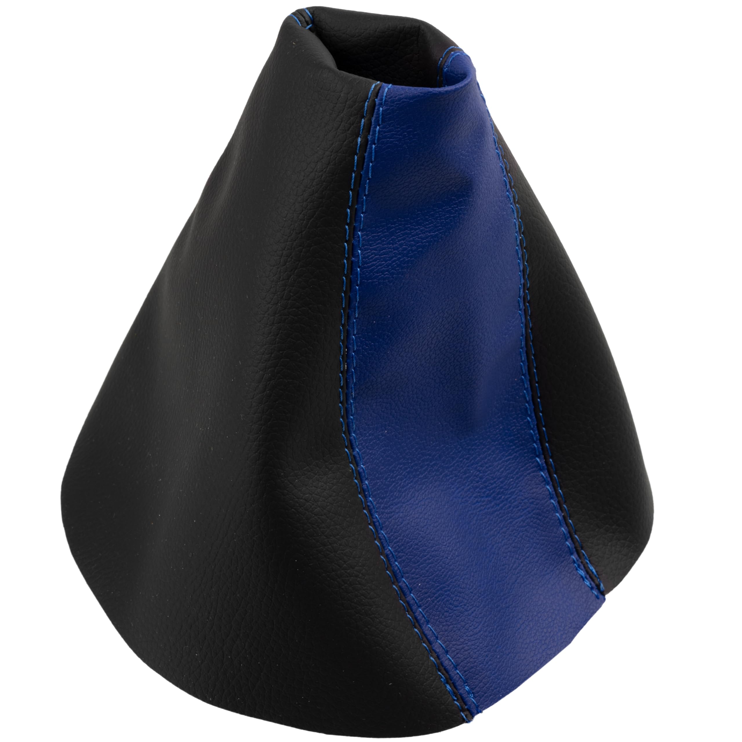 AERZETIX Soufflet De Levier De Vitesse En Simili Cuir Coutures Jaunes - Remplacement Sur Mesure