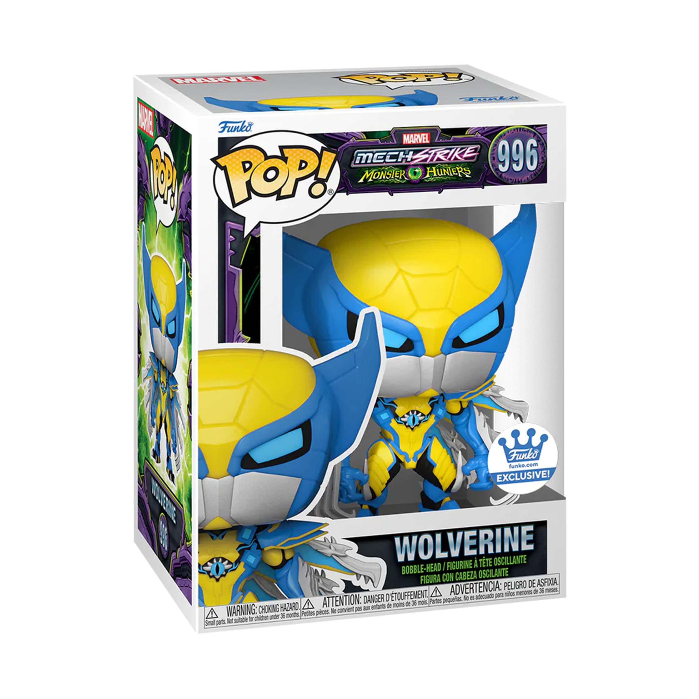 Amazon.com: Wolverine Special Edition Funko POP! Marvel MECH