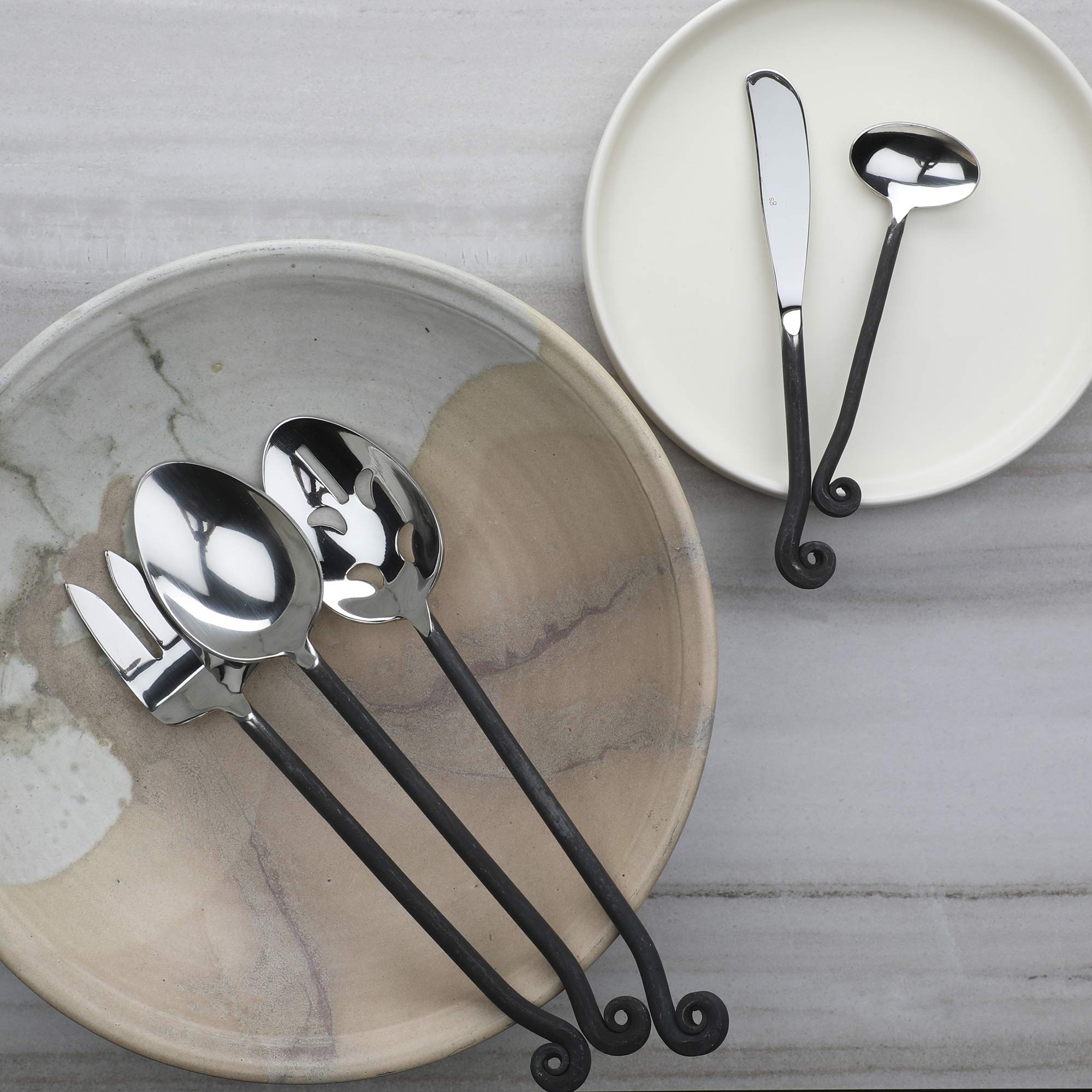 Amazon.com | Gourmet Settings - 5-Pieces Hostess Silverware