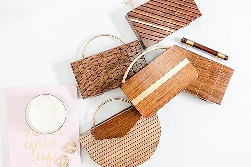 Miniatura 7 de Wooden Arc Evening Clutch Bag