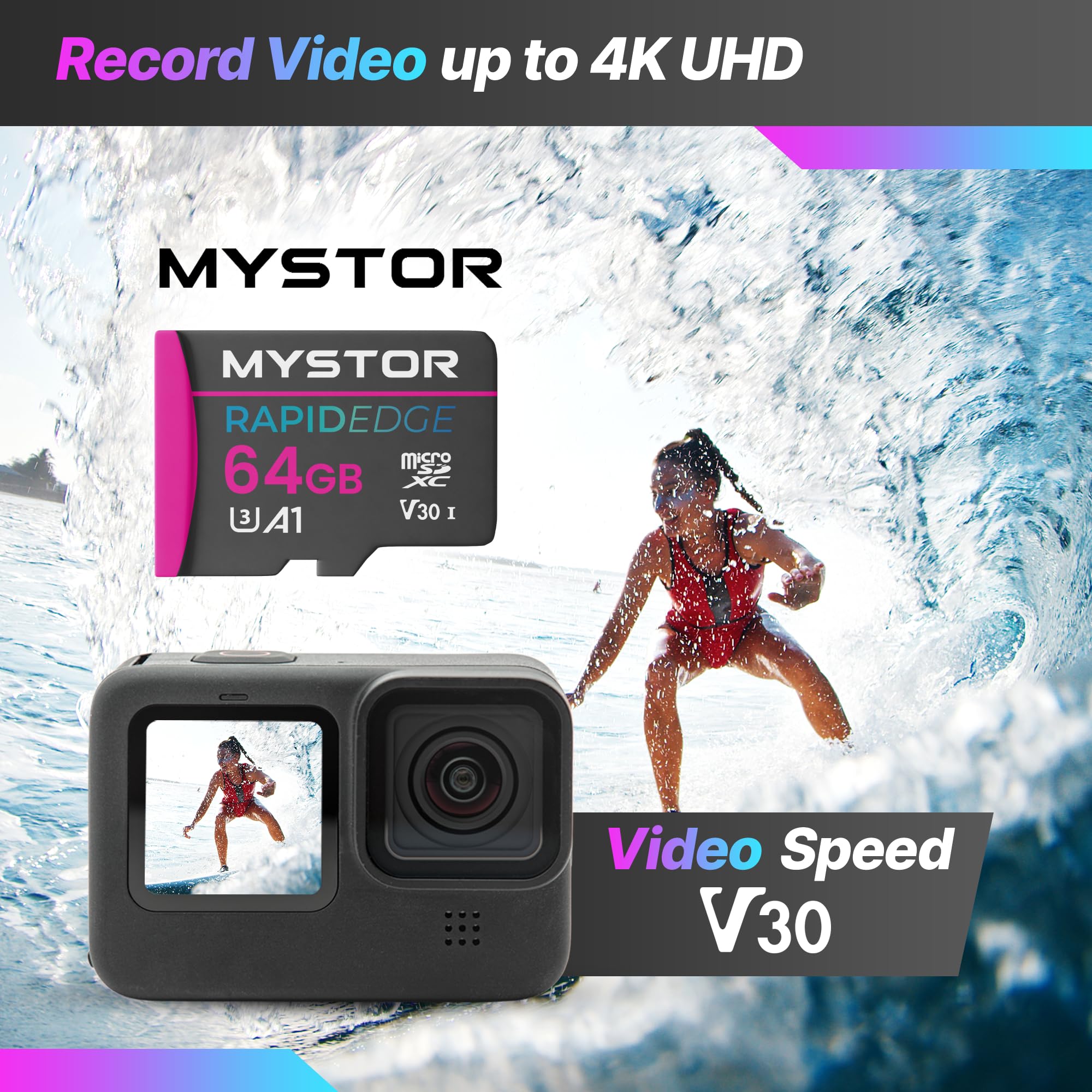 GoPro - 【tgjupj様用】Gopro Fusion  SD64GB×２ 41sDe0Aj5xL._AC_UL210_SR210,