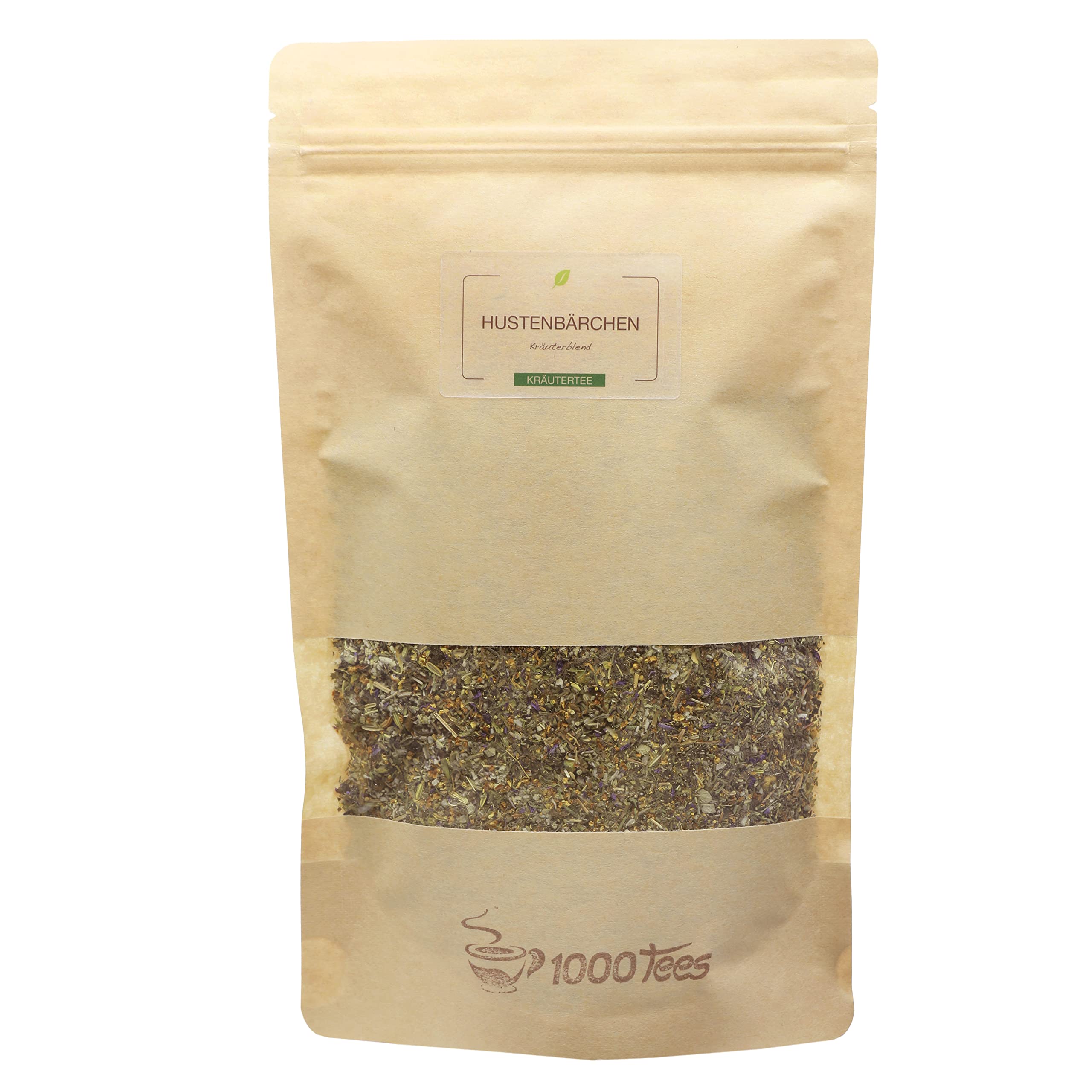 Hustenbärchen Kräutertee mit Fenchel-Salbei-Geschmack, würzig, mittelkräftig, frisch abgefüllt