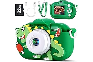 Kids Camera: 48MP Dual Lens for Boys, 1080P HD Toddler Digital Camera