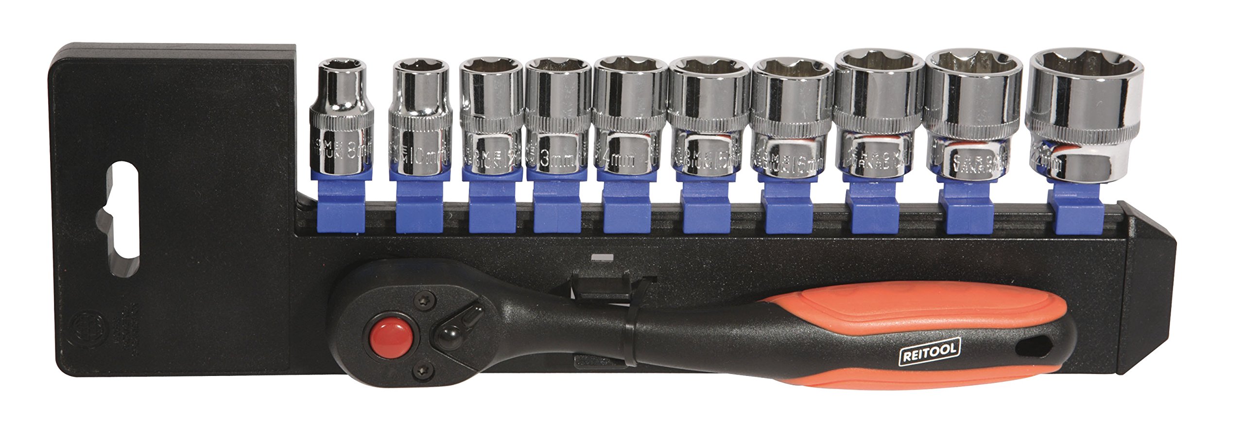 reitool 00748 Series Hexagonal Socket 1/2, Grey