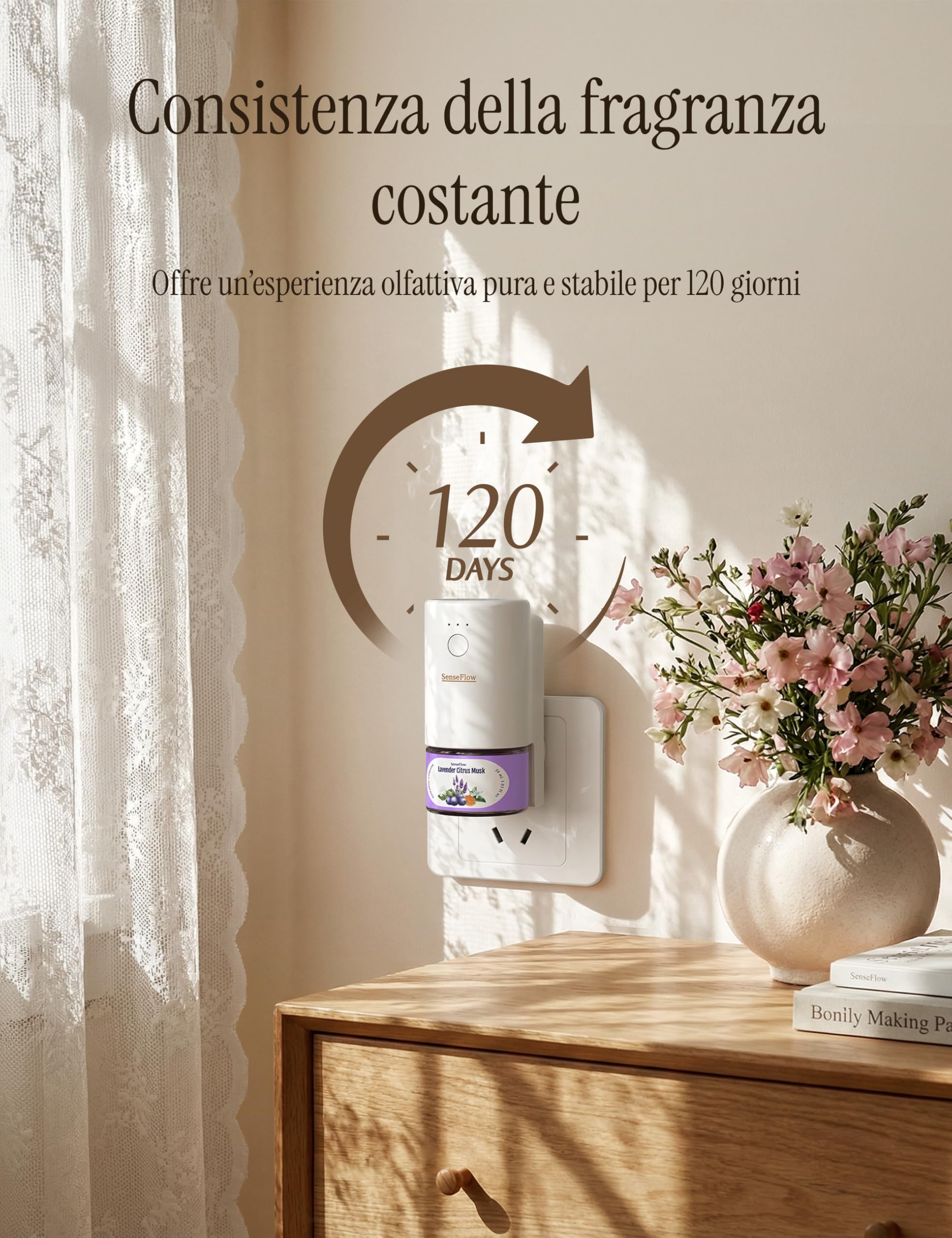 Oli Essenziali per Diffusori 30ml, 100% Puri Non Diluiti, Terapeutico per Diffusore Aromaterapico in Camera, Allevia Lo Stress, Migliora La Qualità Del Sonno - Cedro Himalayano