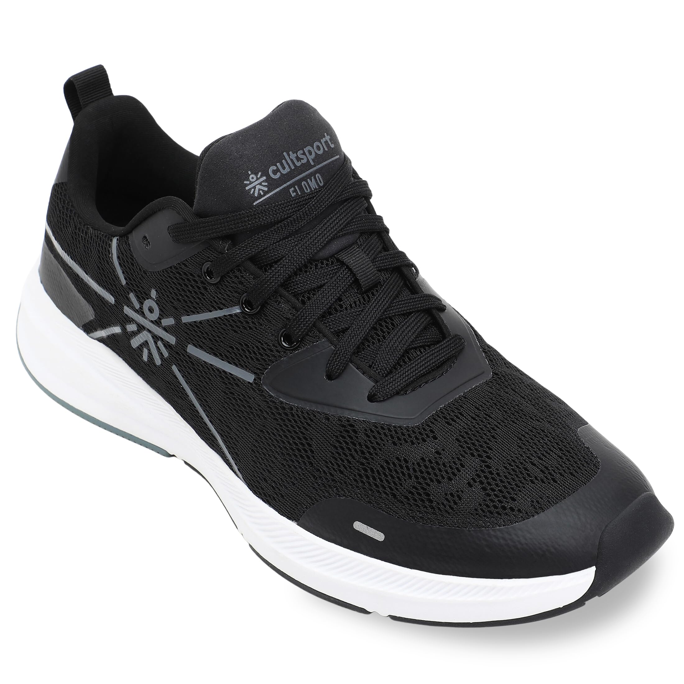 cult CULTSPORT Men's Flomo Running Shoes, Engineered Mesh Upper, Breathable, Flexible, Enhanced Cushioning, Enhanced Grip, Compressed EVA Midsole for Higher Rebound, Carbon Rubber Outsole-picture-39