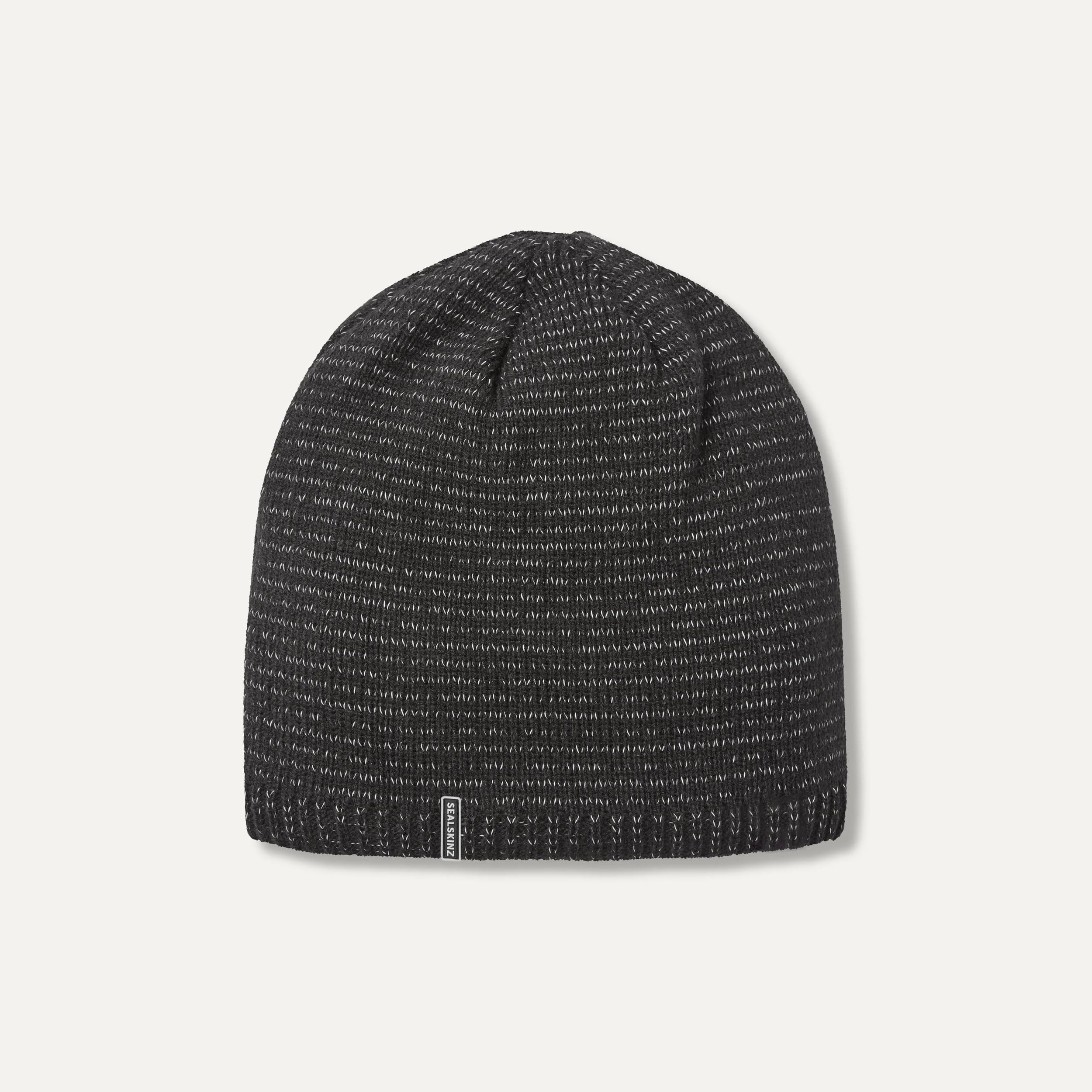 SEALSKINZ | Loddon | Unisex AQUASEALZ® Waterproof Cold Weather Beanie Hat |Everyday & Outdoor Activities | Fleece Lining Black