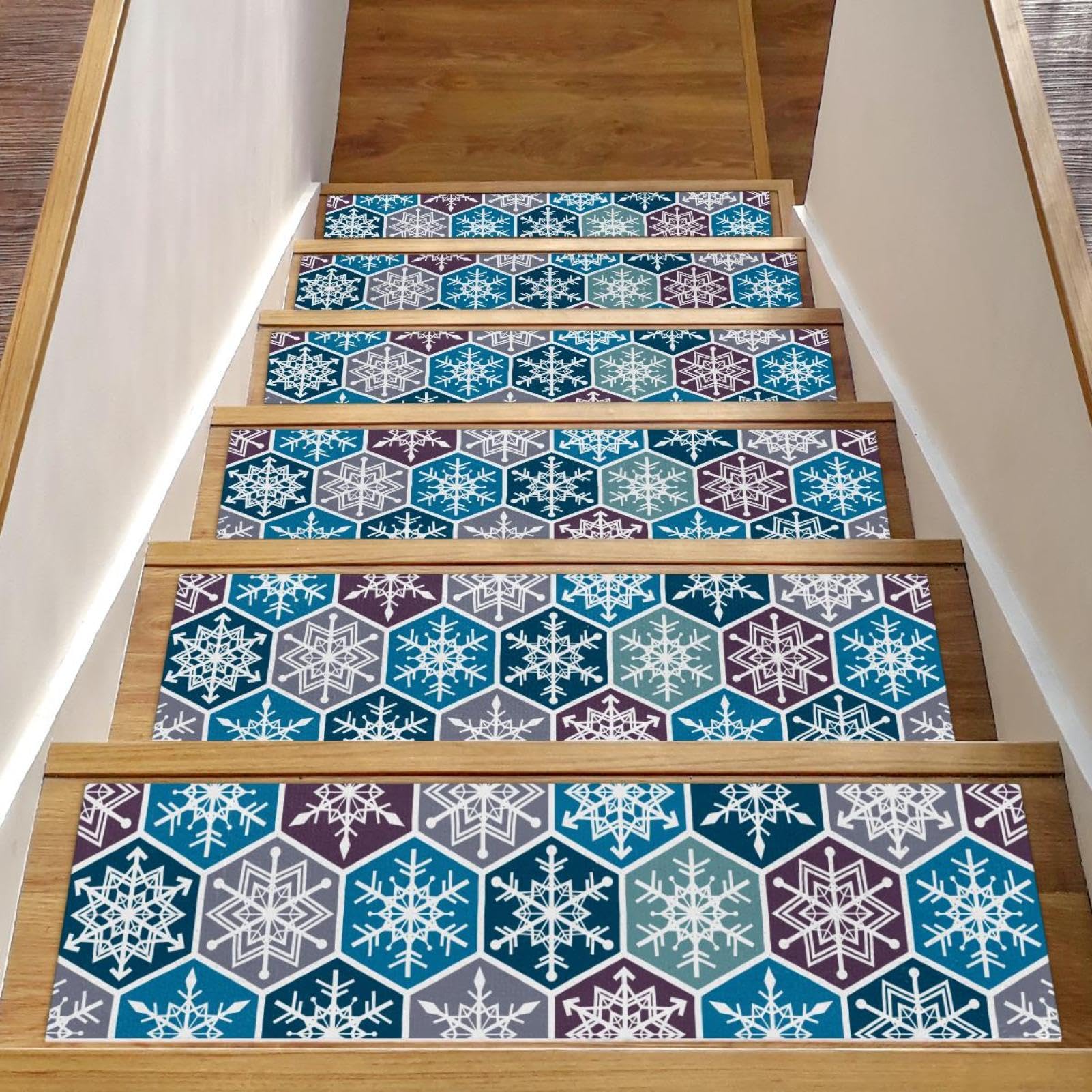 Alfombras para escaleras de madera en interiores un hogar seguro para tus niños