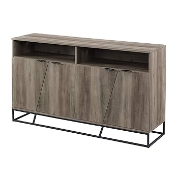 Amazon.com - Walker Edison Angled Door Cabinet-Sideboard