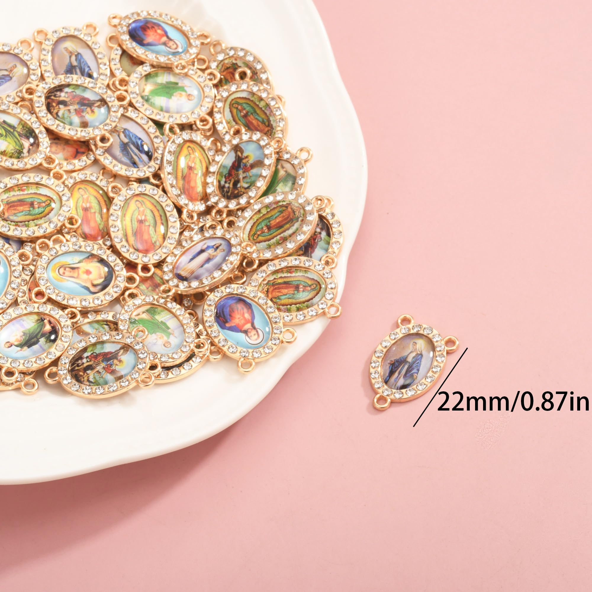 Amazon.com: LiHan1028 30pcs Mix 3-Hole Religious Rosary