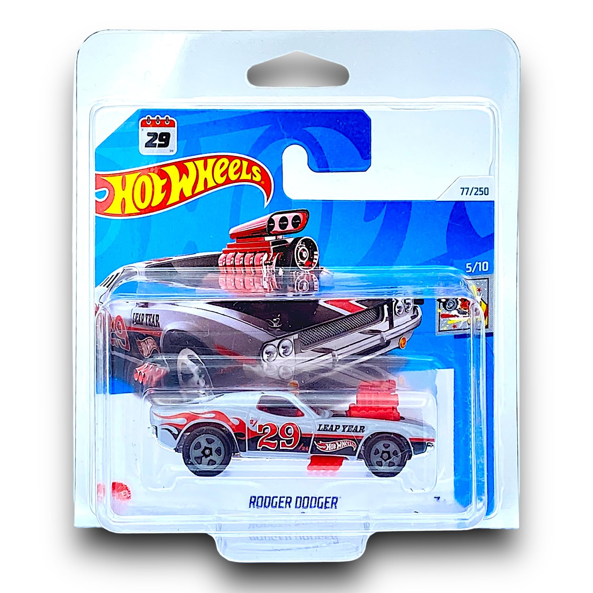 DELANO / Let's Make Love 激レア roger Hot Wheels Rodger Dodger (Grey, Red & Black (Leap Year Car)) 5/10