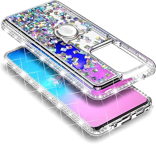 Miniatura 5 de NGB Supremacy Funda compatible con Samsung Galaxy S20S20 5G con protector de pantalla (película de TPU flexible), soporte de anillocorrea de muñeca,