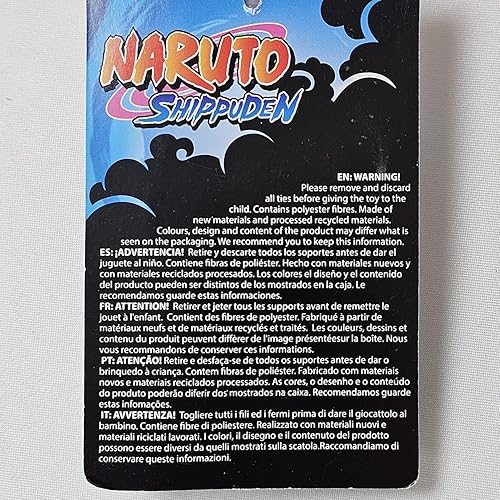 Miniatura 5 de Naruto Characters Plush Toy 25 cm - Naruto, Kakashi, Sasuke, Kurama - Collector's Edition - Super Soft Quality (25cm, Kurama)