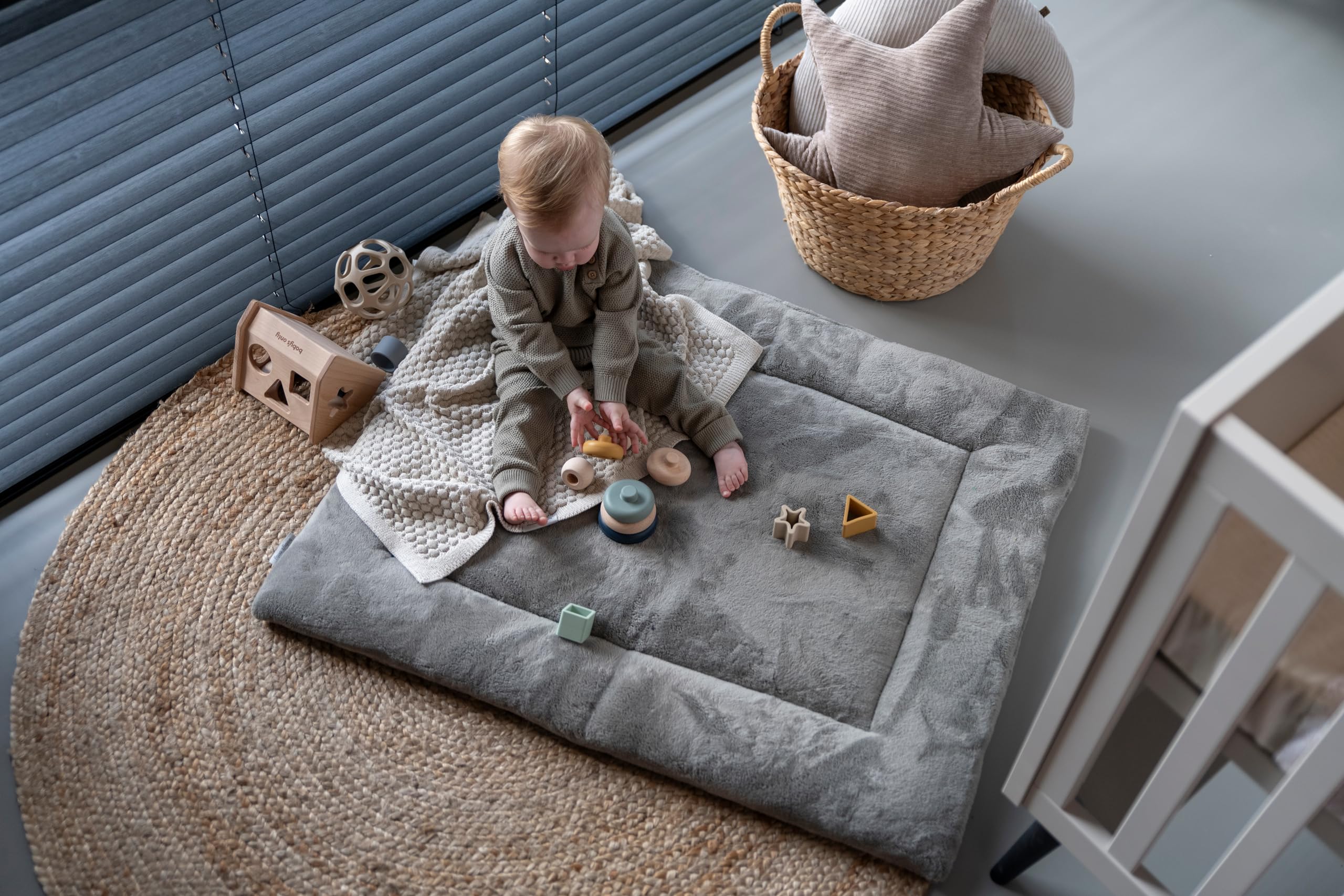 Baby's Only - Tapis de Parc Cozy - Urban Green - 75x95 cm