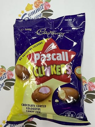 Cadbury Pascall Clinkers 1 160grams Bag