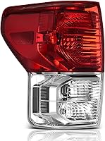 Vista 1 de AUTOSAVER88 Conjunto de luz trasera compatible con Tundra 2010-2013 2010 2011 2012 2013, kit de luces traseras de repuesto de equipo original rojo